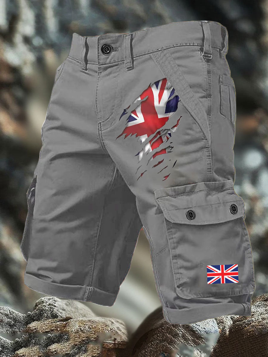 Men's British Printed shorts trupatriotic