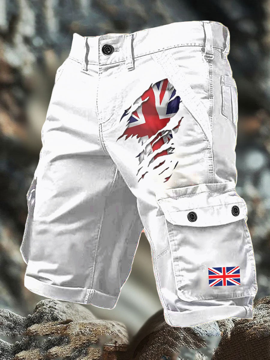 Men's British Printed shorts trupatriotic