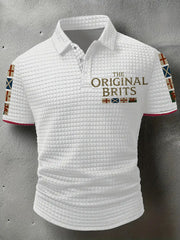 Men's The Original Brits Printed Casual Tops trupatriotic