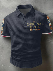 Men's The Original Brits Printed Casual Tops trupatriotic