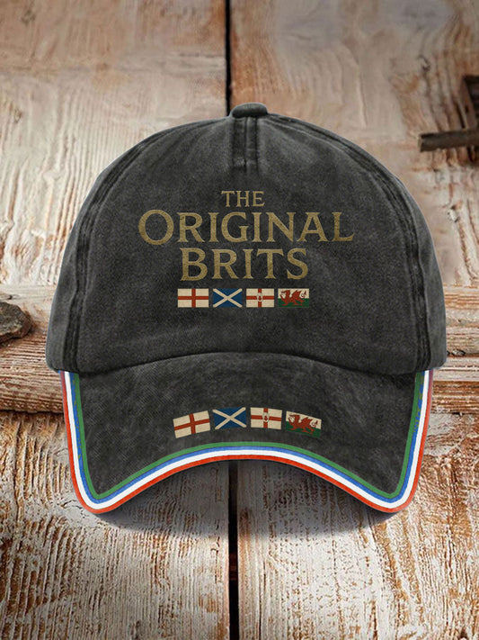 Unisex The Original Brits Printed Hat trupatriotic