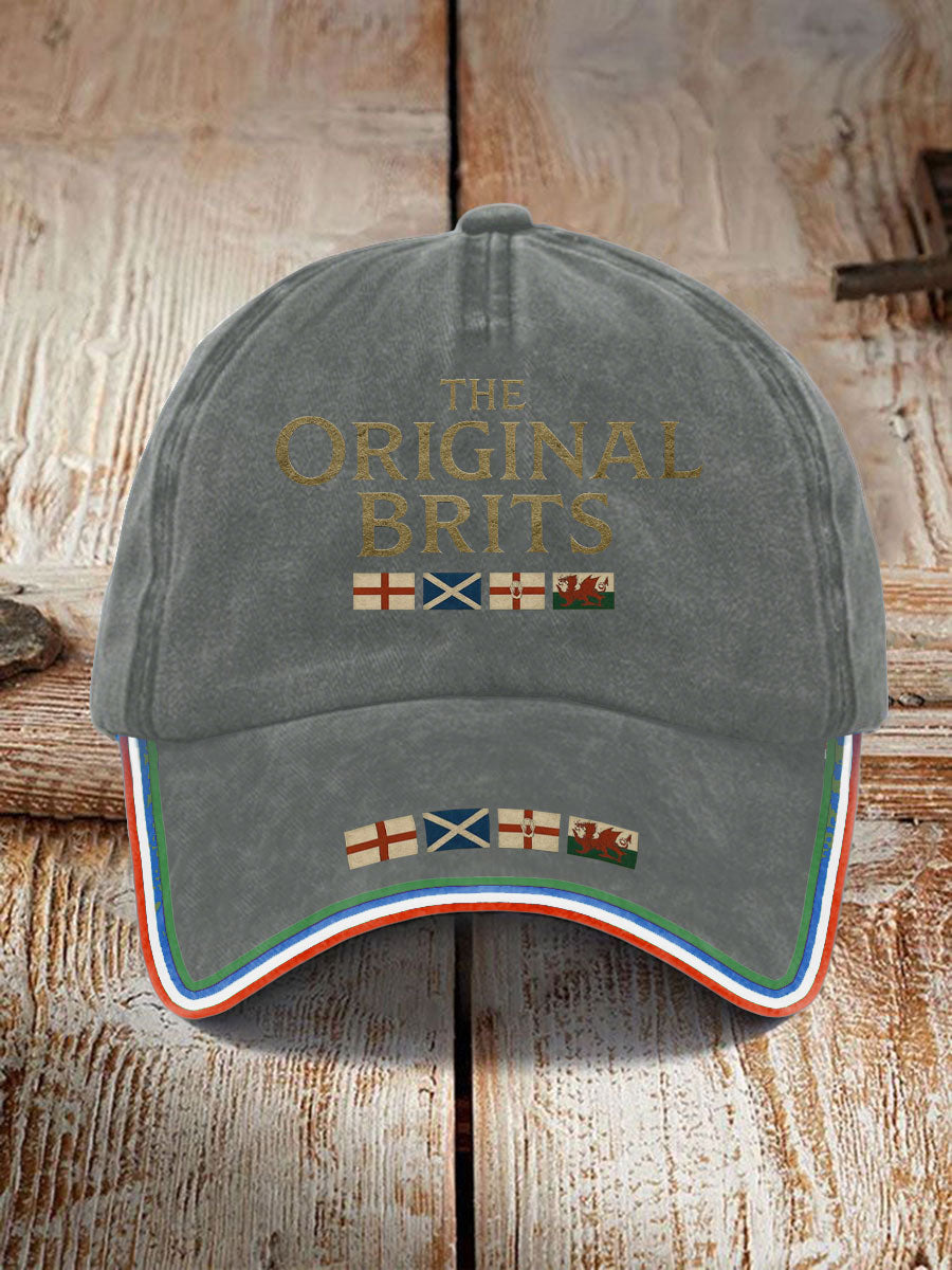 Unisex The Original Brits Printed Hat trupatriotic