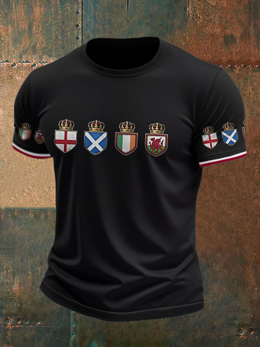 Men's The Brits Printed T-shirt trupatriotic