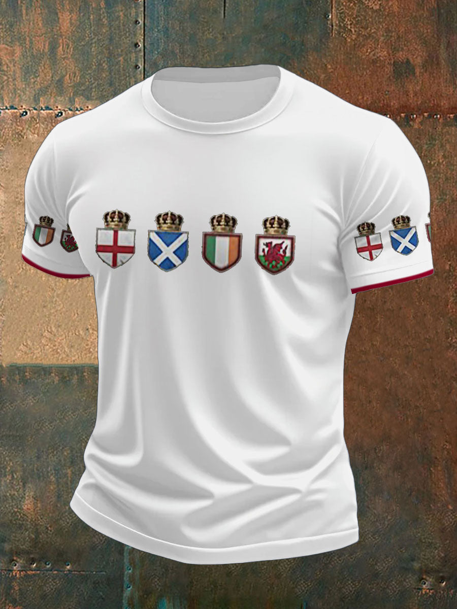Men's The Brits Printed T-shirt trupatriotic