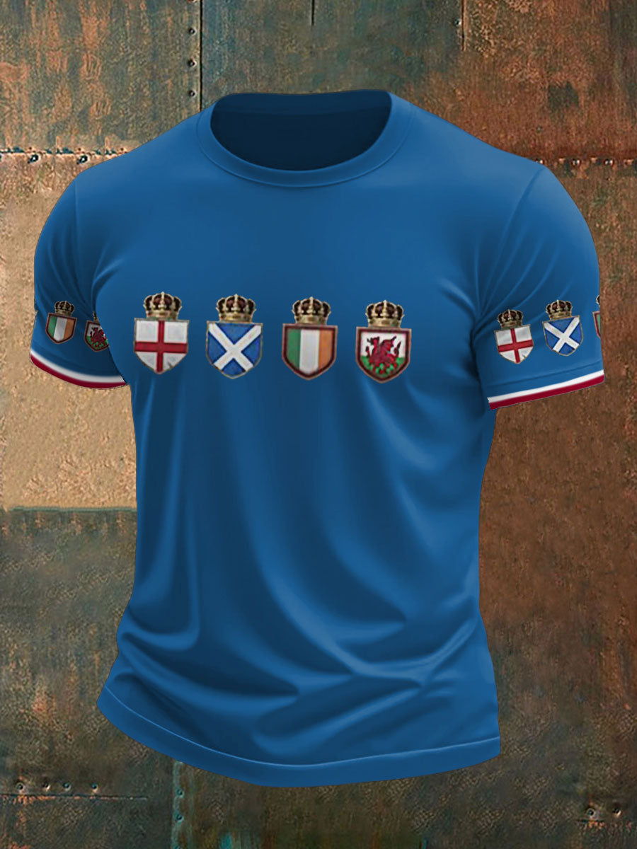 Men's The Brits Printed T-shirt trupatriotic