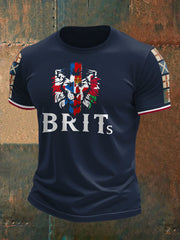 Men's The Brits Printed T-shirt trupatriotic