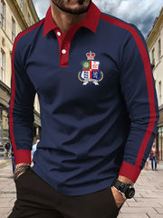Men's UK Scotland England Northern Ireland Wales Flag Art Printed Casual Tops trupatriotic